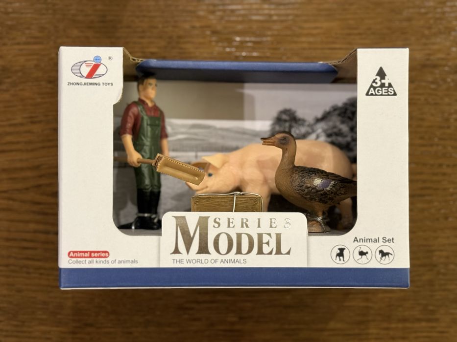 Нов комплект фигурки на диви животни – 6 броя, 6-7 см