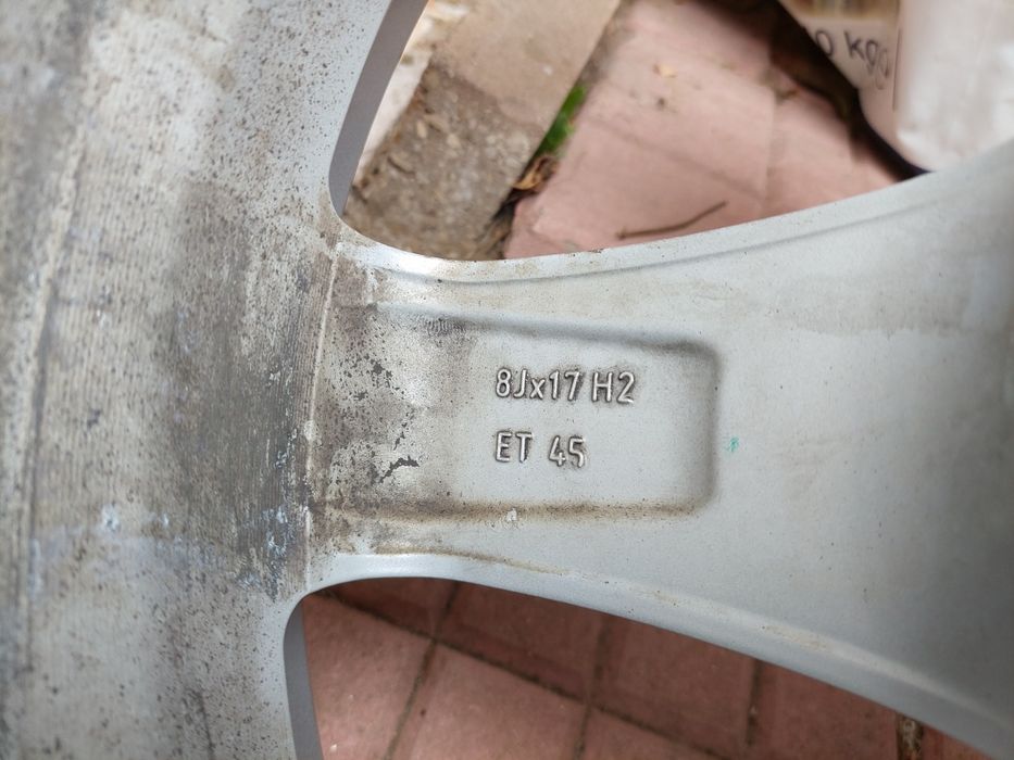 Jante Mercedes pe 17