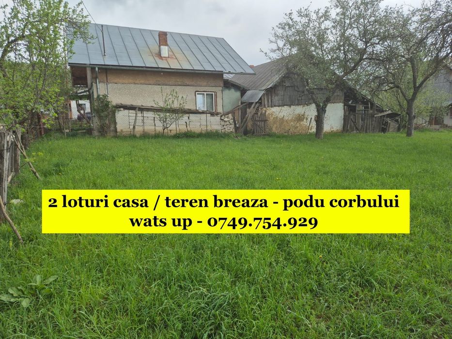 Teren breaza / teren intravilan breaza / lot teren casa breaza