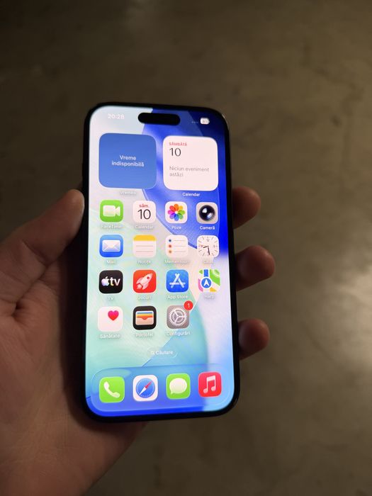 iPhone 16 black 256 GB vand schimb