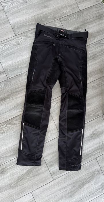 Pantaloni moto piele și textil polo mărime M 48/50