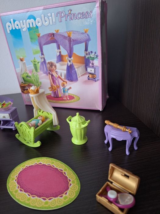 Playmobil Princess - Camera prințesei cu leagăn (6851)