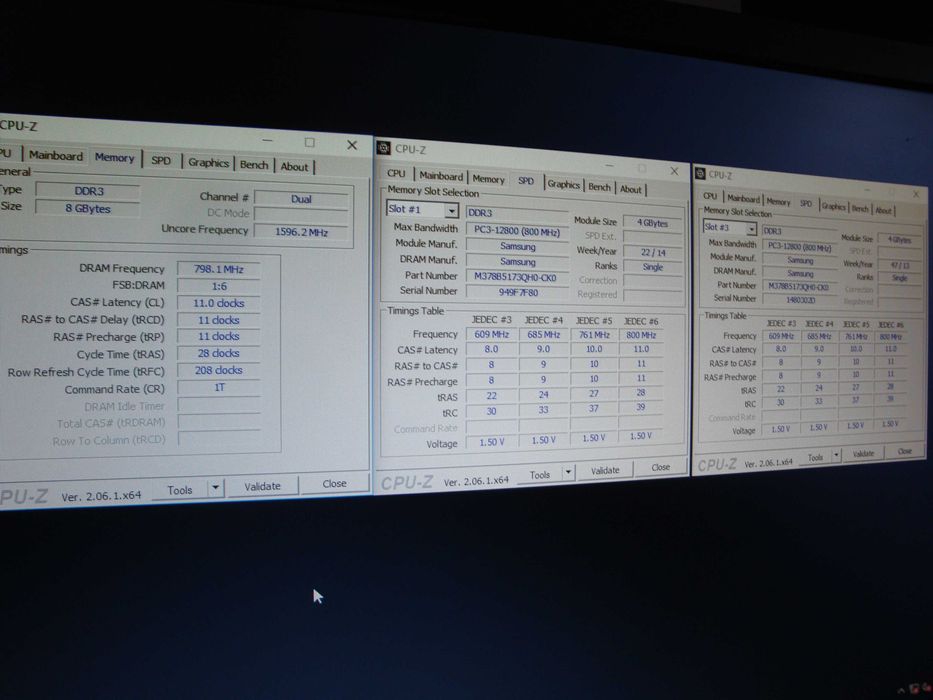 Memorie ram Samsung ddr3 16gb 1600 mhz dual ch kit 4x 4gb PC3 12800