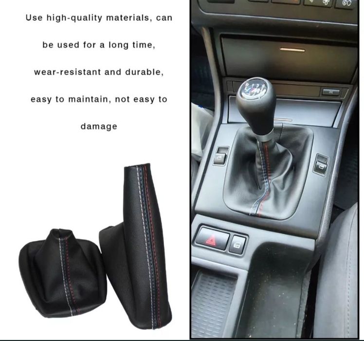 Кожени маншони с М шев за BMW