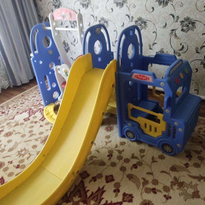 Детская горка, детская качеля , игровой комплекс