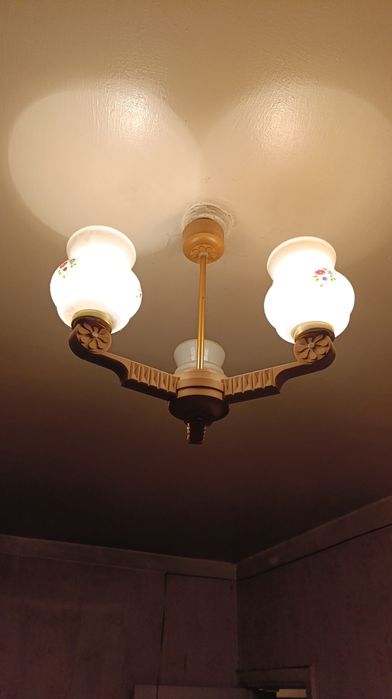 Винтажная люстра, советский ампир