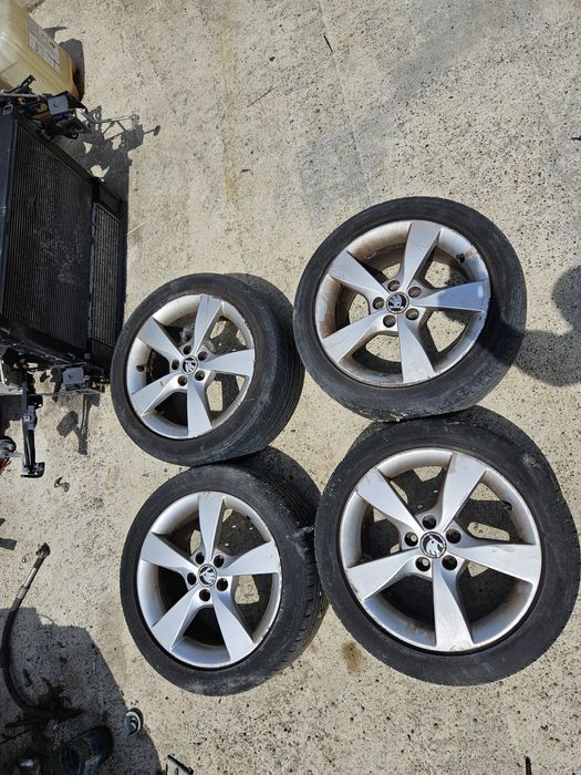 Jante Skoda Rapid/Set Roti Skoda Rapid 215/45/16