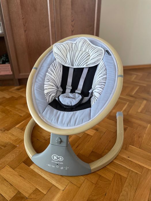 Електрическа бебешка люлка/шезлонг Kinderkraft Lumi