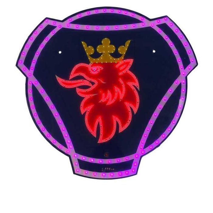 Светеща табела RGB табела за камион LED SCANIA 12/24V - T673