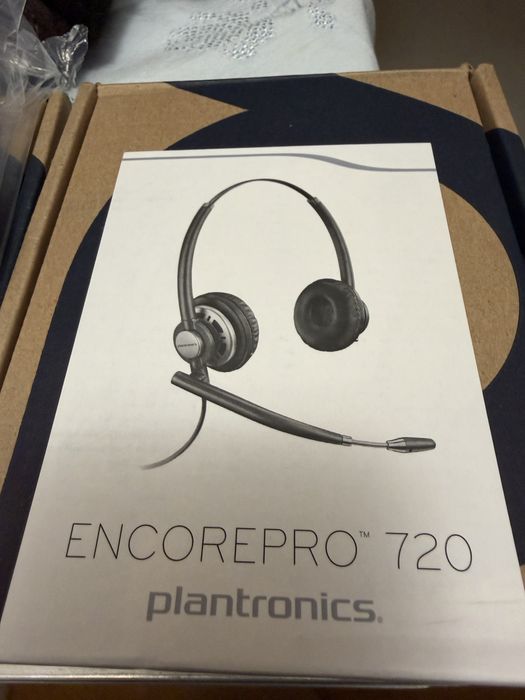 15 x Casti cu fir Plantronics EncorePro  720 pentru  birou/call center