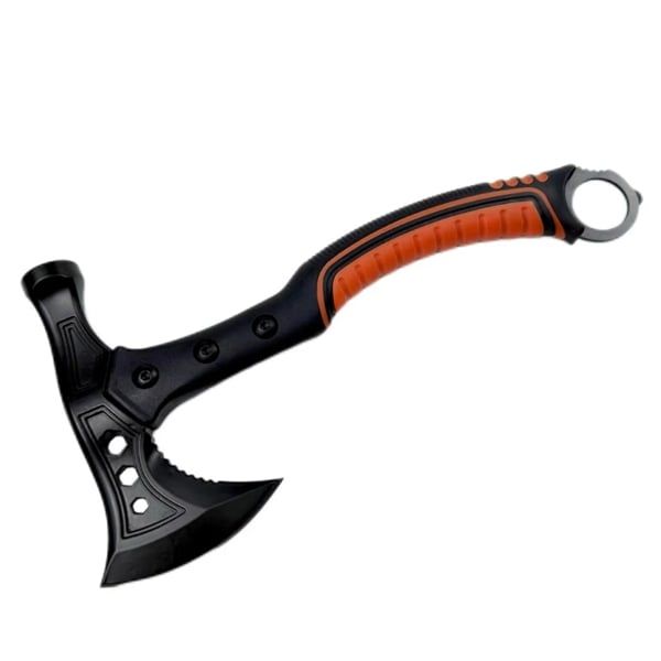 Set doua topoare multifunctionale cu lama dubla + 2 cutite, 33.5 cm