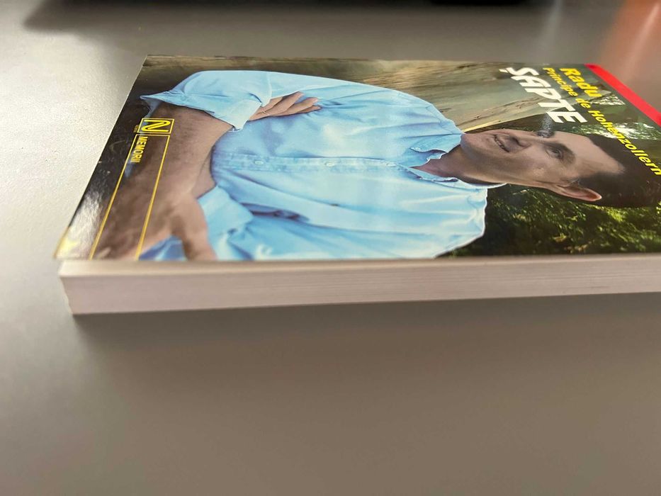 Cartea „Șapte” Radu Hohenzollern-Veringen, excelentă, cu autograf