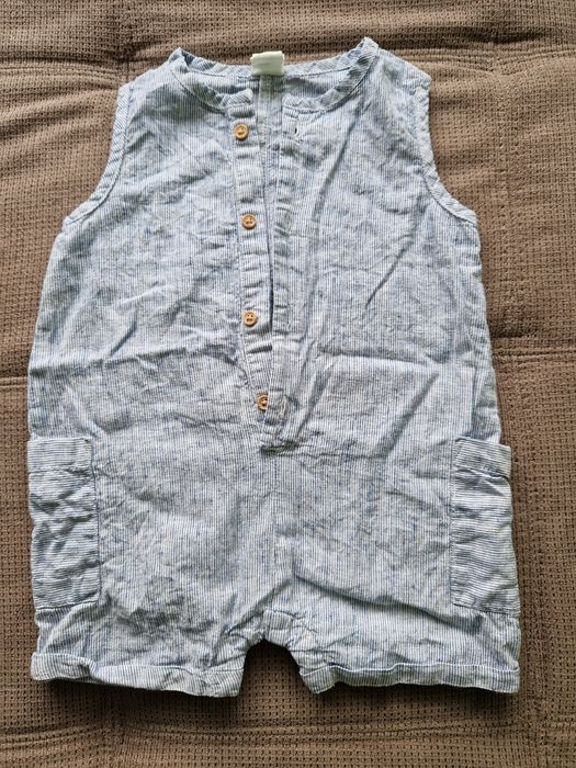 Set camasi si salopeta, pentru baietei, marime 80
