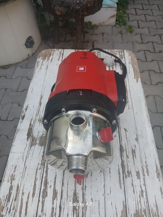 Pompa apa de suprafață Einhell inox  GC GP 1250NN  1200W 5000L  / H  merge in sistem hidrofor butoaie de bere vas de expansiune inox