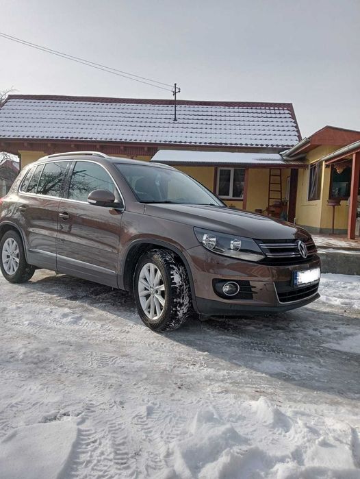 Volkswagen Tiguan 1.4 Benzina 120 cp, piele, panorama, 2014, euro 5