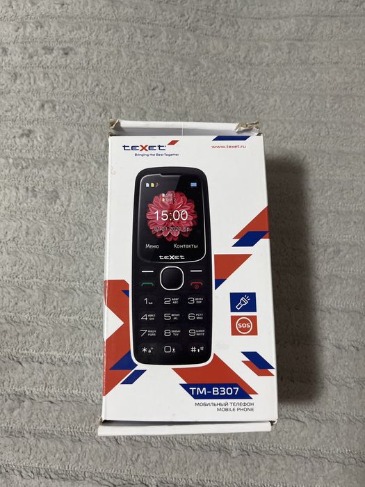 Продам телефон texet tm b 307