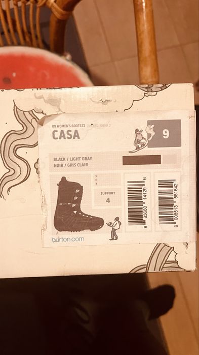 boots snowboard burton canvas