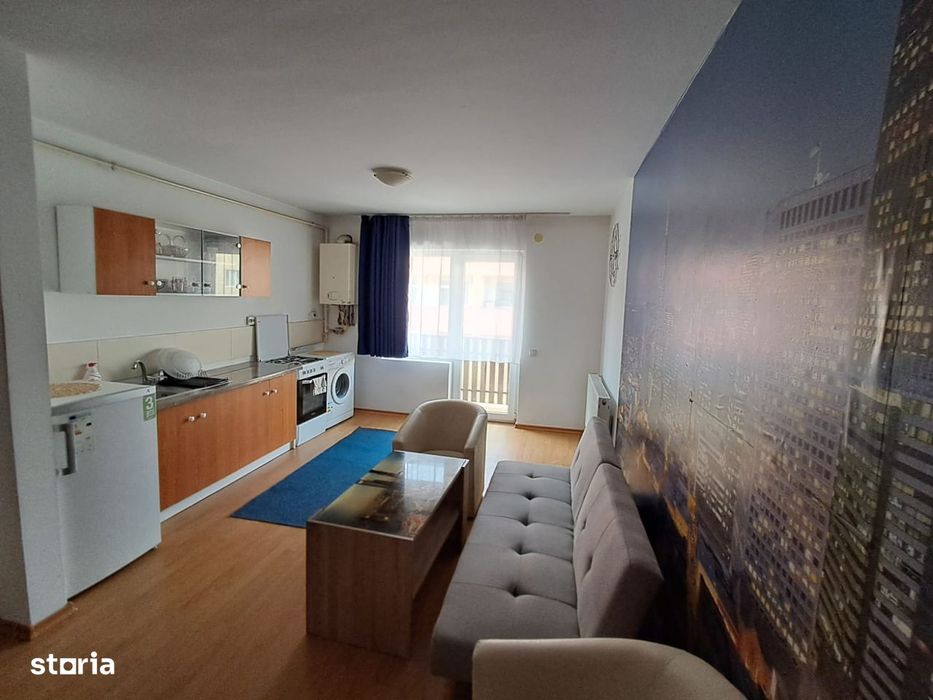 Apartament cu 2 camere, 45 mp, balcon, zona Terra — fotografia 3