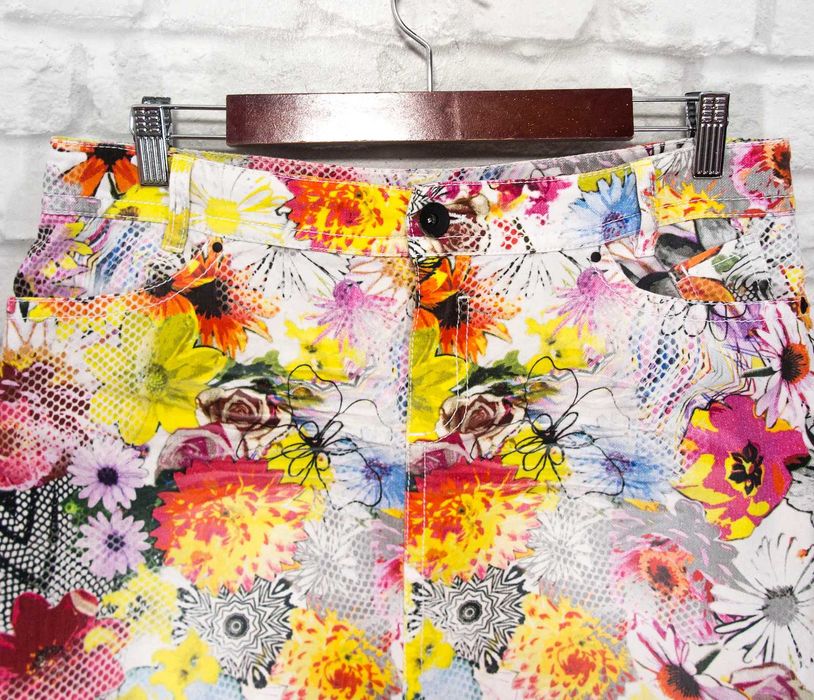 Marc Cain Флорална дамска пола размер L   /   N 4