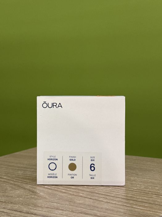 OURA Ring Gen 3 / Gold / Size 6 / Sigilat