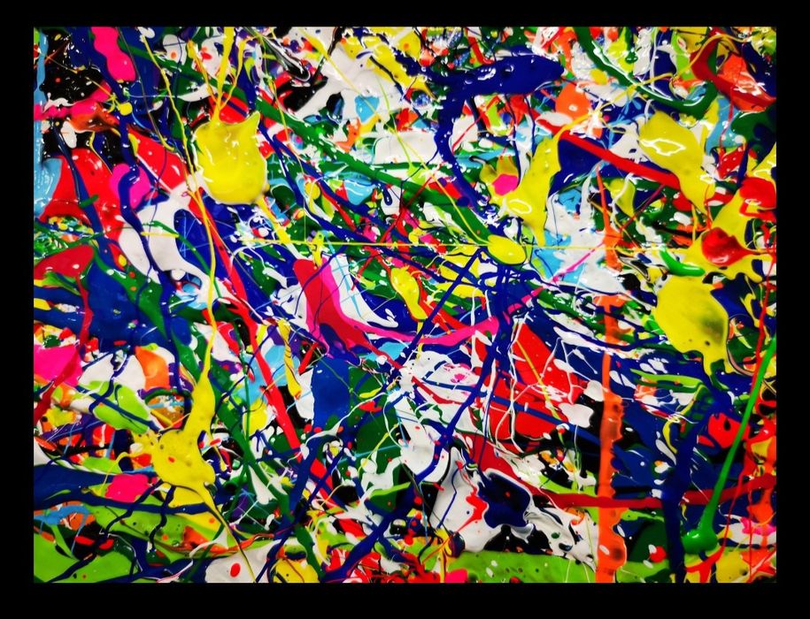 Tablou ,, Labirint " , acril pe pânză