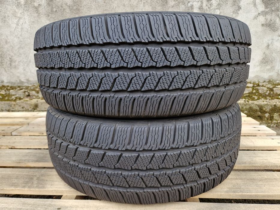 2anvelope iarna 225 55 17C (relativ noi) Continental 2024