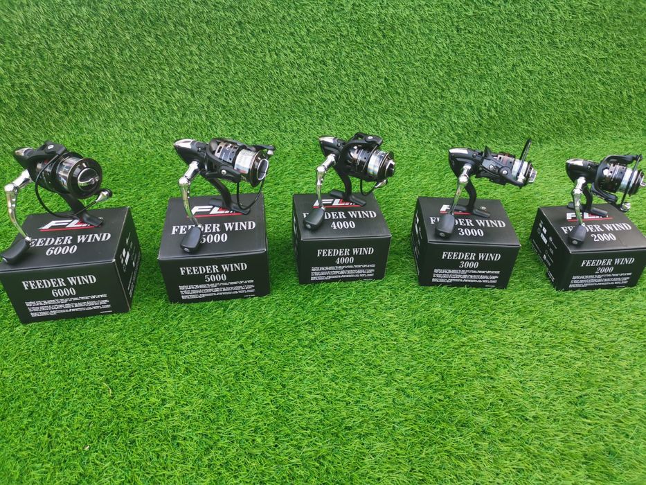 Продавам спининг и фидер макари FL FW