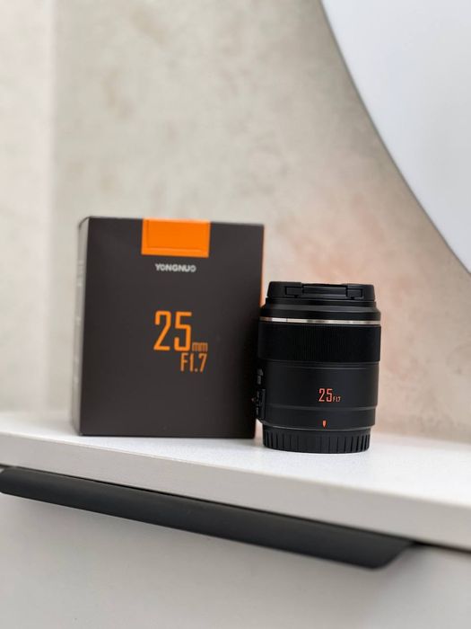 YONGNUO YN25mm F1.7M Auto Focus Lens for Panasonic Olympus
M4/3 Mount