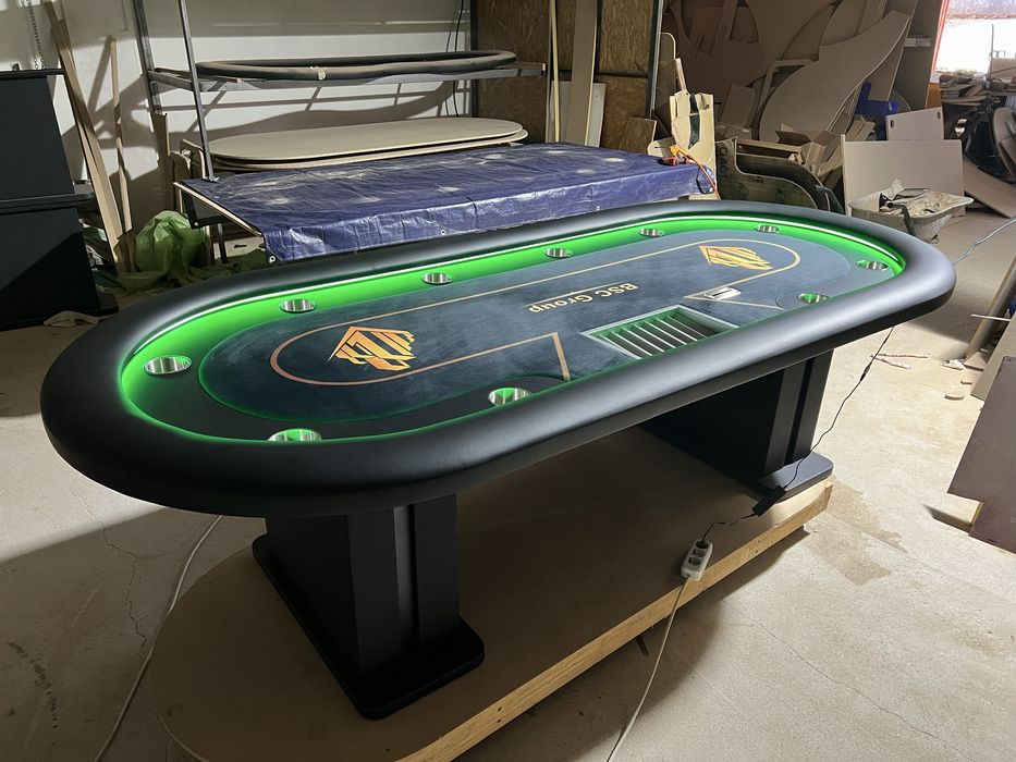 Super masa poker Customizata de la Customtables.eu Bucuresti stoc urgent