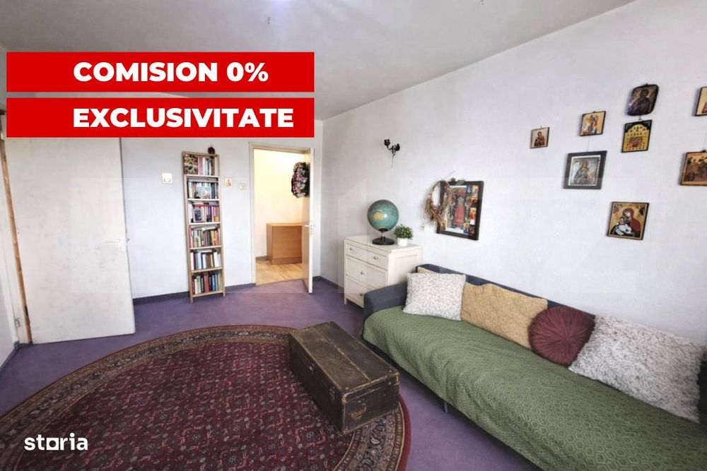 Apartament 3 camere – 66 mp utili | Parter | Zona Vlahuta