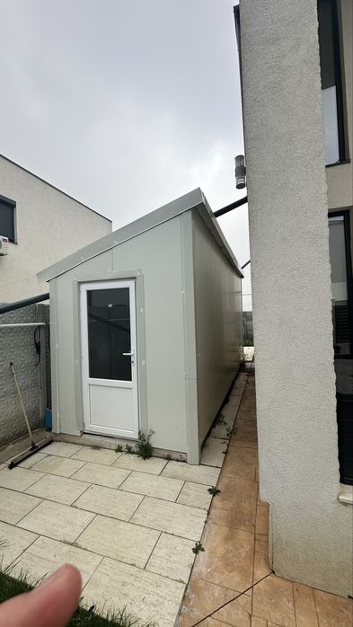 poarta metalica cu usa incadrata ,portanta 4m x 2m schelet masiv