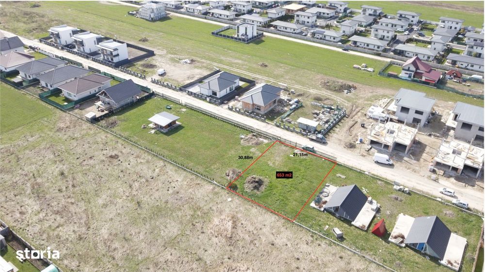 Propietar - Vand Teren intravilan 652,6 m² - Cristian,Brasov