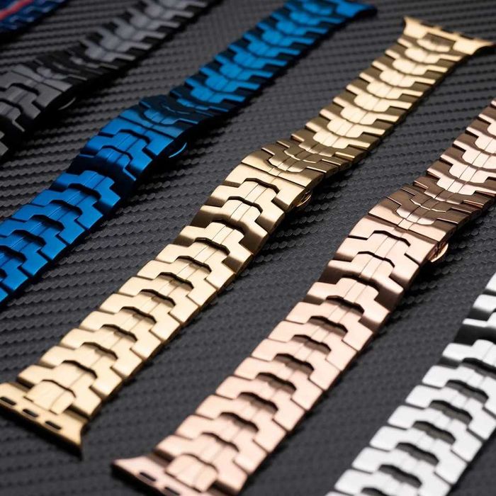 Верижка от неръждаема стомана за Apple Watch ULTRA/SE/11/10/9/8/7/6