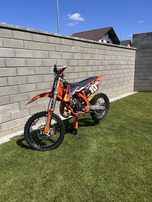 Ktm 85 sx 2022 cu roți de 19/16