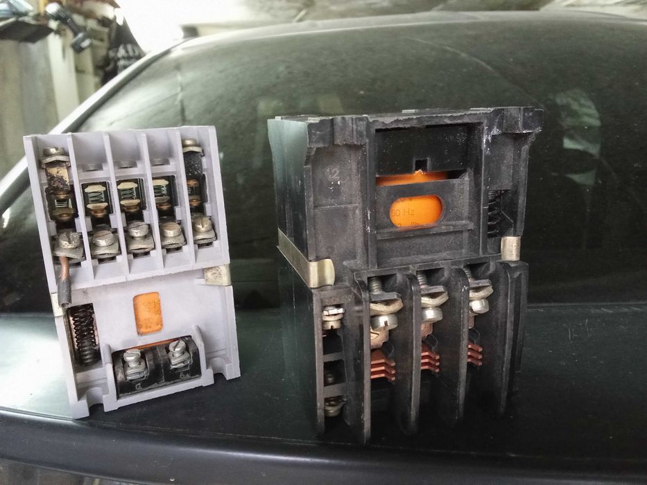 контактори с различен ампераж