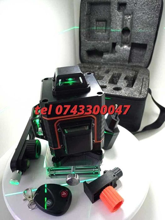 New V Autonivela Laser Profi Cu Auto-Nivelare 4D 16 Linii 4X360, Unda