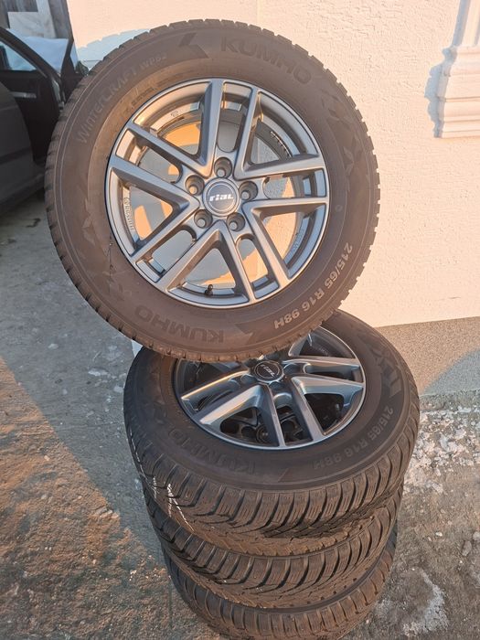 Jante Cu Anvelope De iarna Ca Noi 215 /65/ R/ 16  Duster Nissan kadjar