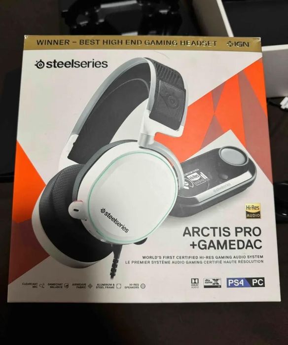 Продам наушники  Steelseries arctic pro + gamedac