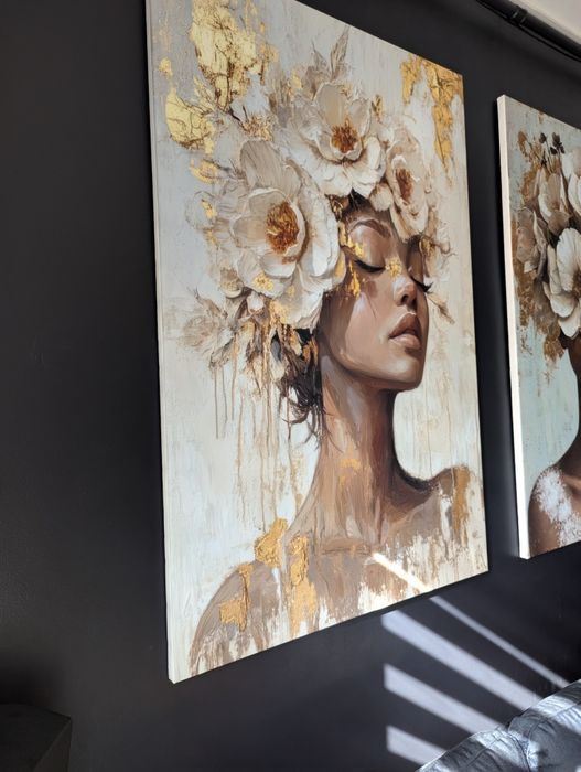 Tablou canvas 80x120cm feminin tablou femeie
