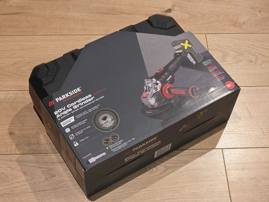 Polizor Unghiular Parkside Performance 20V - NOU - Garantie 5 ani