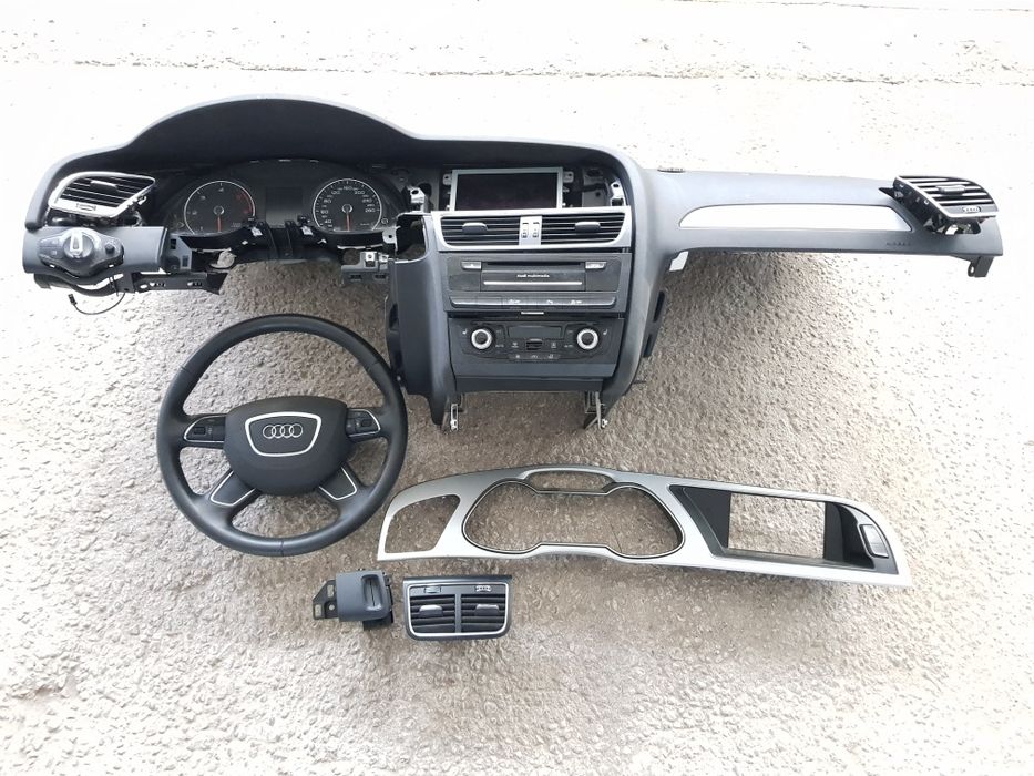 Kit airbag ,plansa de bord ,airbag-uri ,centuri , Audi A4 B8 B8.5
