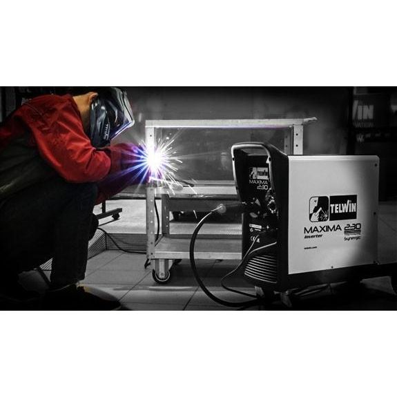 MAXIMA 230 TELWIN Aparat sudura cu sarma cu argon CO2 MIG-MAG/TIG/MMA