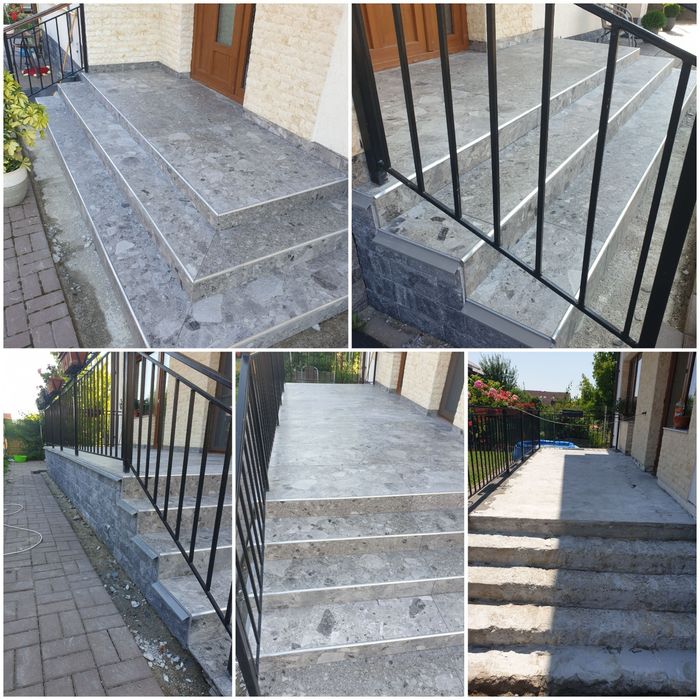 Gresie , faianță finisaje in genere