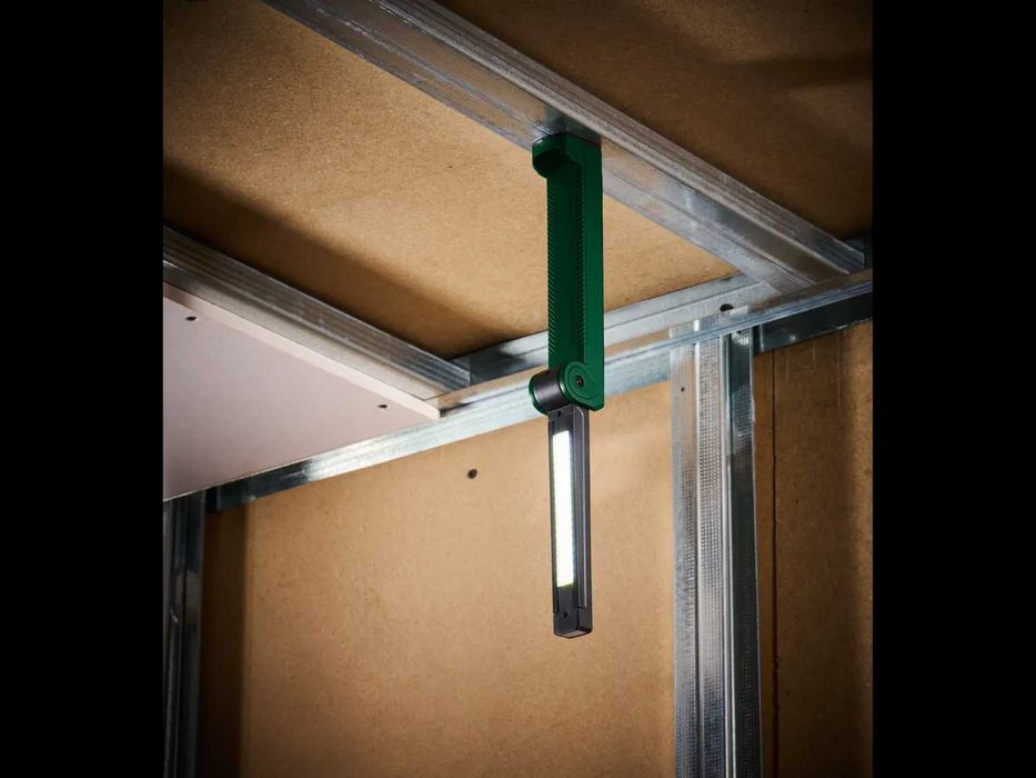 Lampa, lanterna de lucru cu LED, pliabila, acumulator, magnetica, NOUA