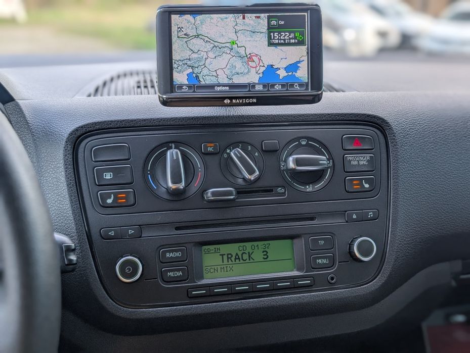 Skoda CitiGo 1.0Mpi 60cp E5 114000 km Înmatriculată Ro Navi,Distonic