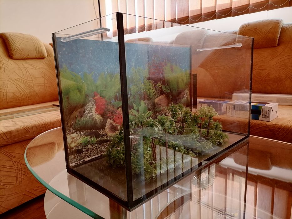 Аквариум с оборудване
