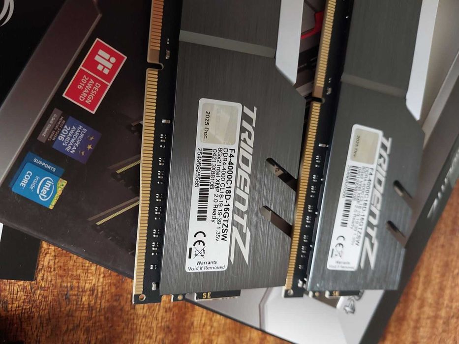 16GB 4000Mhz CL18 - G.Skill TridentZ (НОВИ)