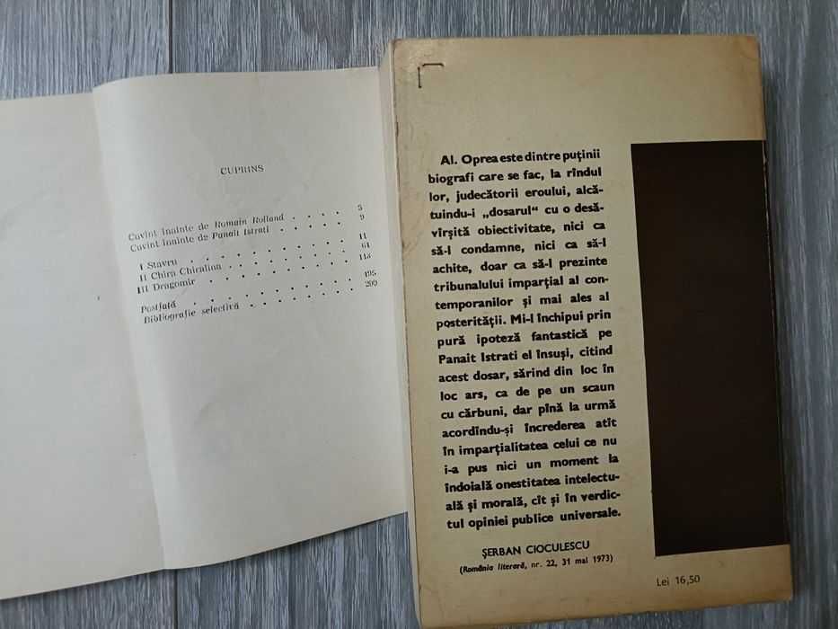 Panait Istrati și Chira Chiralina