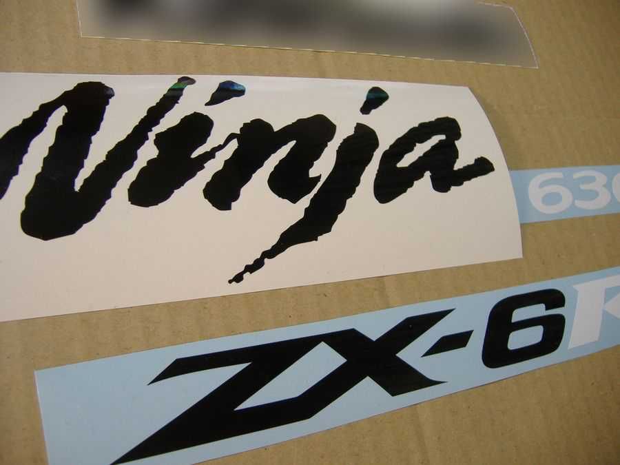 Стикери Kawasaki ZX-6R Ninja 2005-2006 кавазаки 636 зх6р лепенки zx6r