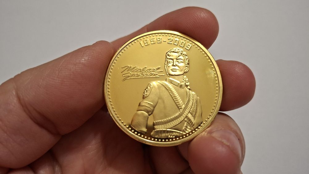 Monede colecție Michael Jackson